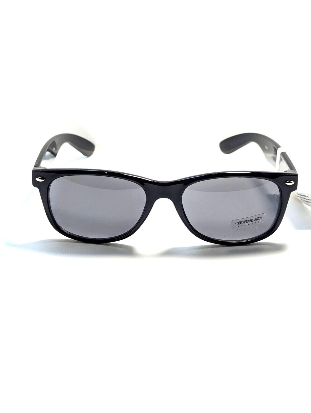 Icon Eyewear 3217 Sunglasses Retro Classic Style Square Black Frames Dark Lenses